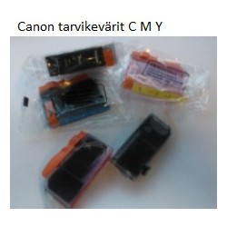 Canon väripaketti 550XL/ 551C 551M 551Y XL tarvike värit CLI-551XL